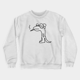 stoner lizard Crewneck Sweatshirt